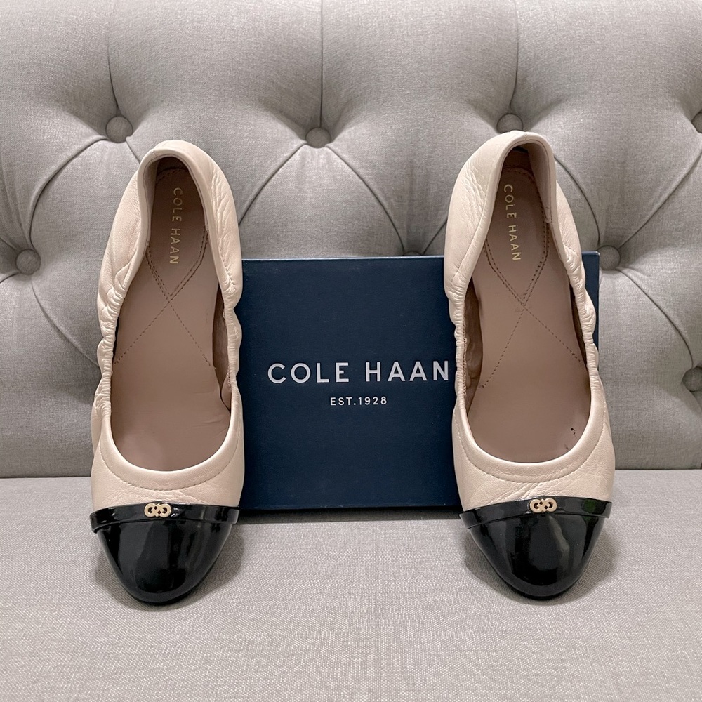 Cole Haan Elsie Logo Ballet Flats II - Like New